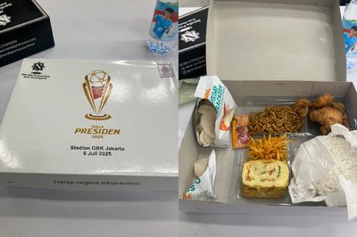 Jurnalis Inggris Terpukau dengan Nasi Kotak Piala Presiden 2025: Makanan Terbaik yang Pernah Saya Santap