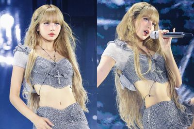 Tampil Bak Boneka, Lisa BLACKPINK Bikin Netizen Terpukau dengan Visualnya di Konser Deadline