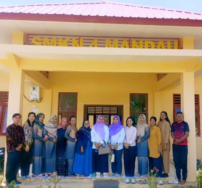Peni Wulandari Bersama Komnas PA Bengkalis Gelar Anti-Perundungan di SMKN 4 Mandau