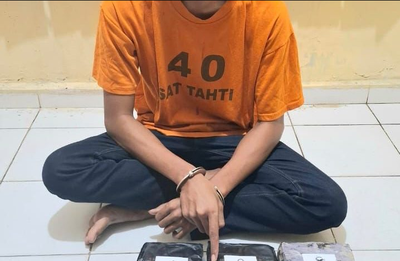 Modus Baru! Penumpang Becak Ditangkap Bawa 7,54 Kg Sabu di Dalam CPU Komputer