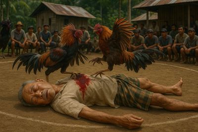 Pria Lansia di Luwu Timur Tewas Tertusuk Taji Ayam Aduan Saat Masuk Arena Sabung Ayam
