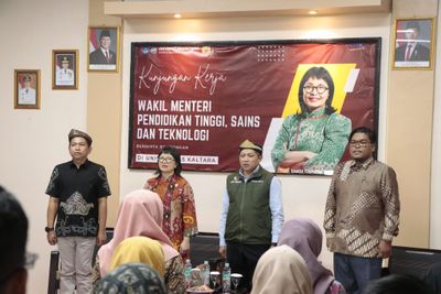 Wamen Diktisaintek, Stella Christie Beri Kuliah Umum Mahasiswa Unikaltar