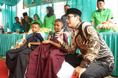 120 Anak Dikhitan Gratis, Wali Kota Medan Apresiasi Kegiatan PKB