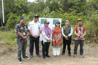 Stella Christie Tinjau Lokasi SMA Unggulan Garuda di Tanjung Selor