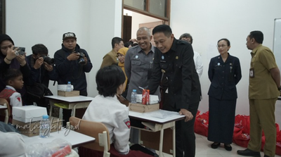 100 Siswa Sekolah Rakyat Malang Jalani Tes Kesehatan Sebelum Tinggal di Asrama