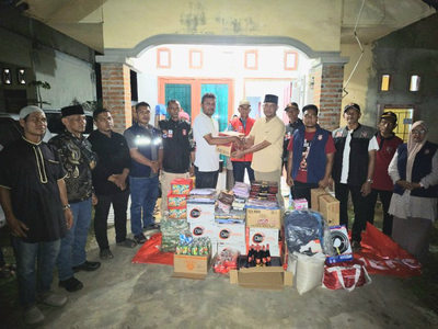Pemkab Aceh Besar Salurkan Bantuan Masa Panik untuk Korban Kebakaran di Lam Bheu