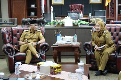 Wali Kota Bandar Lampung Bertemu Gubernur, Bahas Pendidikan, Persoalan Sampah hingga Pariwisata