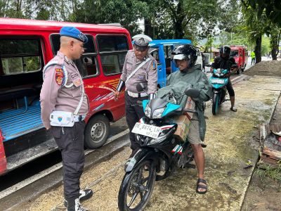 Ditlantas Polda Maluku Jaring 24 Pelanggar dalam Operasi Patuh 2025 di Ambon