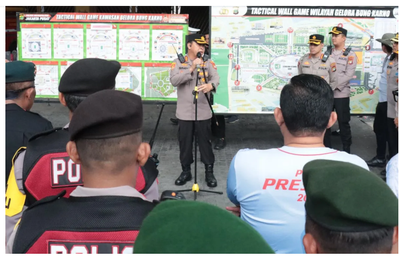Jakarta Memanas, Ribuan Suporter Datang, Polisi Siaga Penuh di GBK