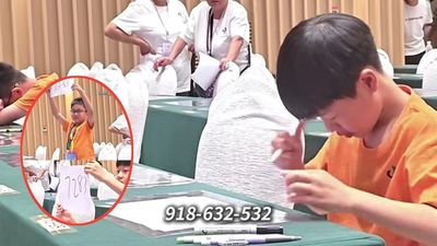 Momen Dua Anak di China Adu Cepat Berhitung Matematika Aritmatika Seperti Super Komputer