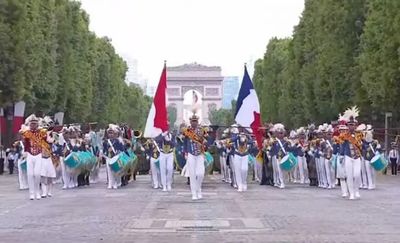 Membanggakan! Taruna Akmil Tampil Memukau di Parade Bastille Day Paris 2025
