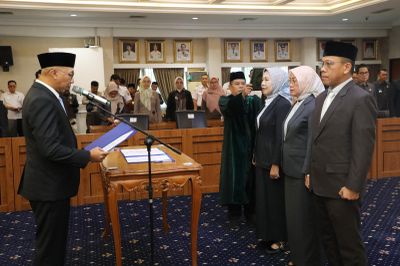 Tiga Pejabat Eselon II Lampung Kena Rolling, Ini Daftar Pejabat yang Dilantik
