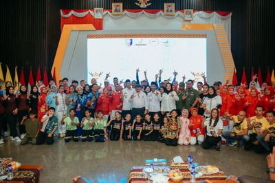 Lampung Kirim 250 Peserta Ikuti Festival Olahraga Masyarakat Nasional (Fornas) di NTB