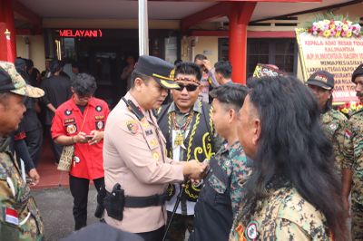 Sejumlah Eelemen Masyarakat Temui Kapolres Tarakan, Beri Dukungan Penuh Pemberantasan Narkoba Tanpa Pandang Bulu