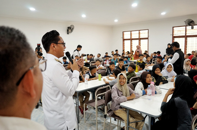 Tinjau Sekolah Rakyat Medan, Wali Kota Rico Waas Dorong Siswa Gapai Cita-Cita