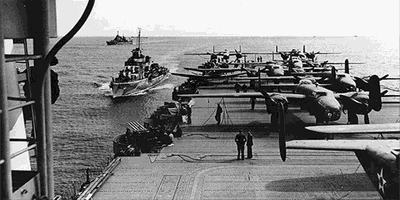 Operasi Doolittle Raid: Saat AS Nekat Terbangkan Pesawat Pengebom dari Kapal Induk