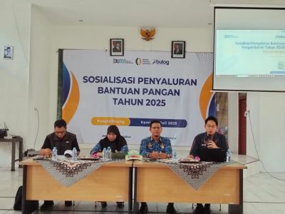 Jumlah Penerima Bantuan Beras 20 Kilogram di Pangkalpinang Turun, Bulog: Data Kemensos Sudah Final, Mungkin Warga Miskin Makin Sedikit