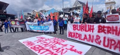 Desak Pemerintah Tinggalkan Formula PP 56 2023, MPBI DIY Sebut Upah Harus Sekitar Rp 4 Juta : Syarat Hindari Kemiskinan