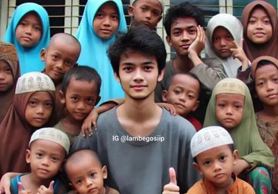 Viral Kisah Inspiratif Rakean, Pemuda Ciamis yang Hidupi 13 Anak Yatim dengan Gaji Ngarit Rp 25 Ribu