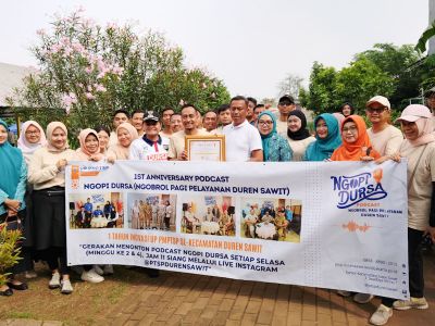Podcast Ngopi Dursa Jadi Sarana Baru Warga Duren Sawit Cari Info Perizinan