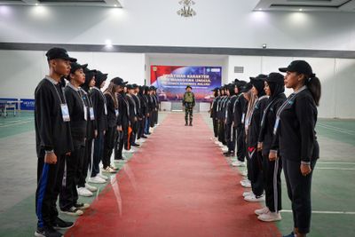 Lantamal Ambon Latih Karakter 28 Mahasiswa Unggul Poltekkes Kemenkes Maluku