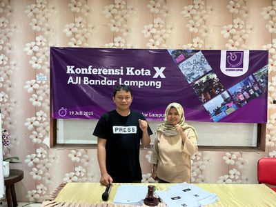 Terpilih Lagi Jadi Ketua Aliansi Jurnalis Independen (AJI) Bandar Lampung, Ini Program Kerja Dian Wahyu Kusuma