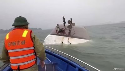 Tragedi Kapal Wisata Terbalik di Teluk Ha Long Vietnam: 37 Orang Tewas, 5 Masih Hilang
