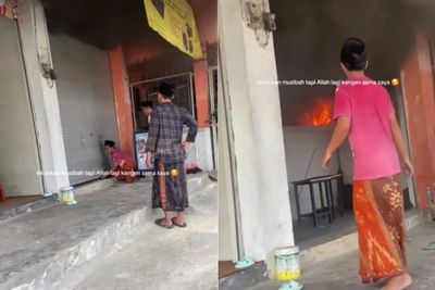 Kebakaran Tiba-Tiba di Toko Kamera Sumenep, Pemilik: Allah Lagi Kangen Sama Saya