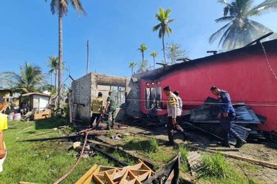 Satu Rumah di Kabupaten Gorontalo Dilahap Api, Kerugian Ditaksir Capai Ratusan Juta