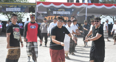 Wawali Arya Wibawa Buka Lomba Layang - Layang Mel Tanjung Kite XVI