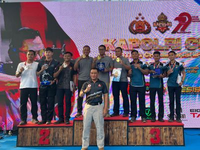 Atlet Menembak Polda Kaltara Meraih Prestasi di Kejuaraan Piala Kapolri 2025