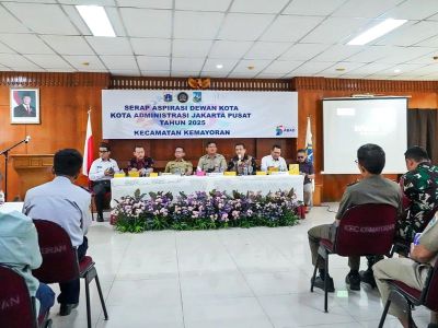 Warga Sampaikan Aspirasi di Kemayoran, Pemkot Jakpus Siap Tindak Lanjuti
