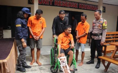 Satu Pelaku Perampok Agen BRILink di Pringsewu Lampung Ditembak Polisi Karena Melawan