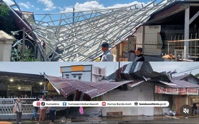 Tim Gabungan Beraksi Cepat Tangani Pohon Tumbang dan Kerusakan Infrastruktur