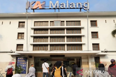 Lonjakan Penumpang Stasiun Malang Jadi Sinyal Positif di Semester Pertama 2025