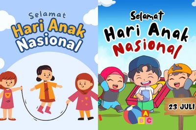 11 Contoh Gambar Poster Hari Anak Nasional, Terbaru 2025!