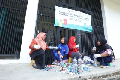 Pengelola Tol Lampung Gencarkan Pengolahan Limbah Sampah Plastik Jadi Produk Bernilai