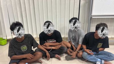 Tak Terima Disalip, Empat Pemuda Keroyok Pengendara Motor di Tanjung Redeb