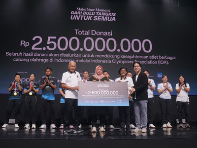 Oppo dan IOA Kumpulkan Rp2,5 Miliar Lewat Pertandingan Bulu Tangkis Bareng Legenda