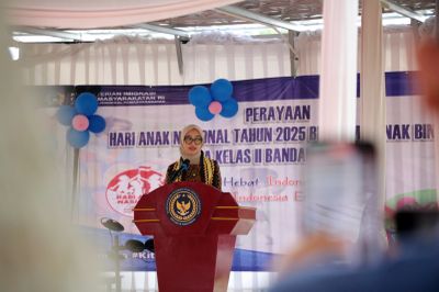 Peringatan Hari Anak Nasional dari Balik Jeruji Besi, Wagub Lampung Dukung Pemenuhan Hak Anak