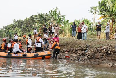 Pendangkalan dan Penyempitan Sungai Angke Diduga Penyebab Banjir Tangsel