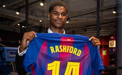 Suka dengan Gaya Kepelatihan Hansi Flick, Marcus Rashford Beri Kode Untuk Bertahan Lebih Lama di Barcelona