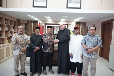 Mufti Gaza Sampaikan Kondisi Palestina ke Bupati Aceh Besar
