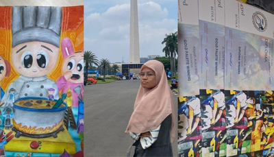 Kalahkan 80 Ribu Karya Dunia,Syifa dari Riau Raih Emas!