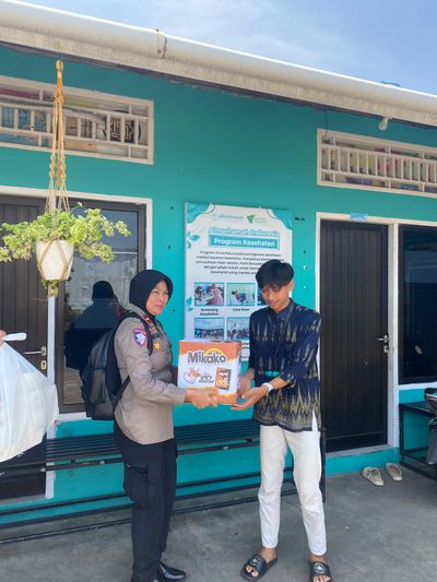 Tebar Kebaikan, Satlantas Polres Tarakan Melaksanakan Sedekah Barokah untuk Yatim Piat