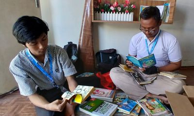 Memulai Kembali Sebuah Cerita: Mahasiswa KKN Undip Merevitalisasi Pojok Baca