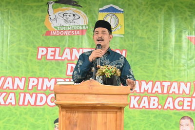 Petani Aceh Besar Naik Level! 20 DPK Tani Merdeka Resmi Dilantik