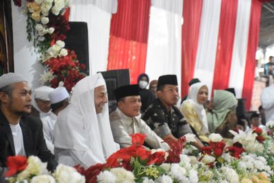 Bupati Kuningan Terima Kunjungan Anggota Watimpres Habib Luthfi bin Yahya, Hadiri Haul Syekh Muhibat ke-11