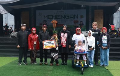 Kursi Roda Khusus untuk 25 Anak Cerebral Palsy Banyuwangi, Harapan Baru dari GVF dan Pemkab