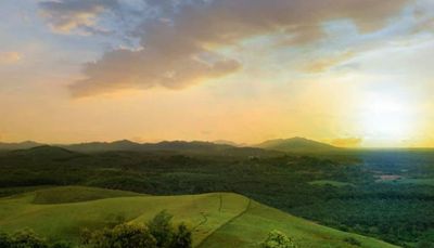 Menyaksikan Sunrise Memukau di Bukit Rimpi Pelaihari, Bukit Teletubbies Kalimantan Selatan